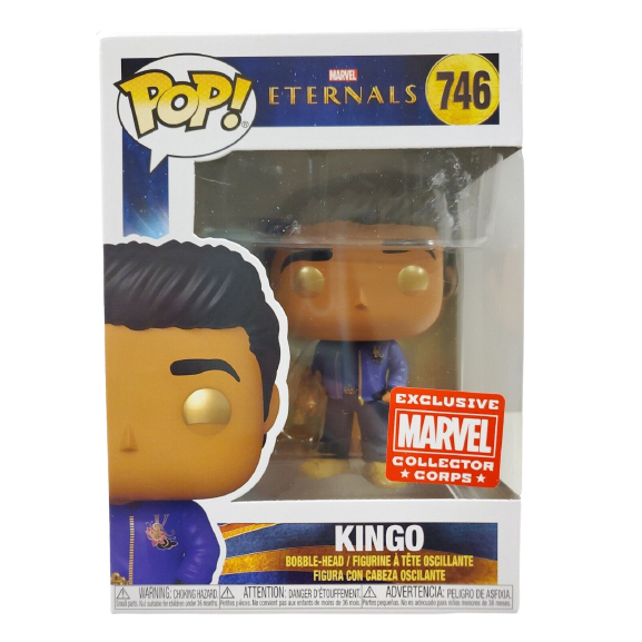 Funko POP! Marvel Eternals Vinyl Bobble Figure - KINGO #746 *Exclusive*