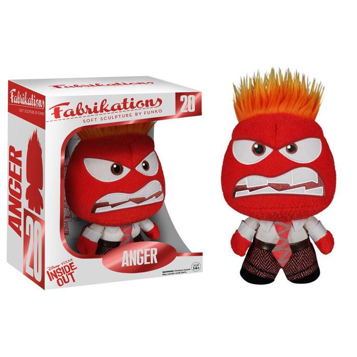Funko Fabrikations - Disney Inside Out Soft Sculpture - ANGER