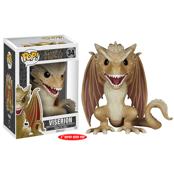 Funko POP! Game of Thrones - Vinyl Figure - VISERION (Oversized - 6 inch) #34