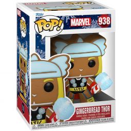 Funko POP! Marvel Holiday 2021 Vinyl Bobble Figure - GINGERBREAD THOR #938