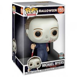 Funko POP! Movies - Halloween Vinyl Figure - MICHAEL MYERS (Bloody) #1155 (Jumbo Size - 10 inch)
