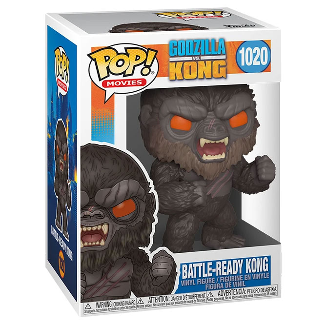 Funko POP! Movies - Godzilla vs. Kong Vinyl Figure - BATTLE-READY KONG #1020