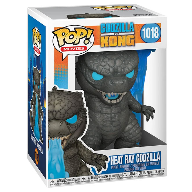 Funko POP! Movies - Godzilla vs. Kong Vinyl Figure - HEAT RAY GODZILLA #1018