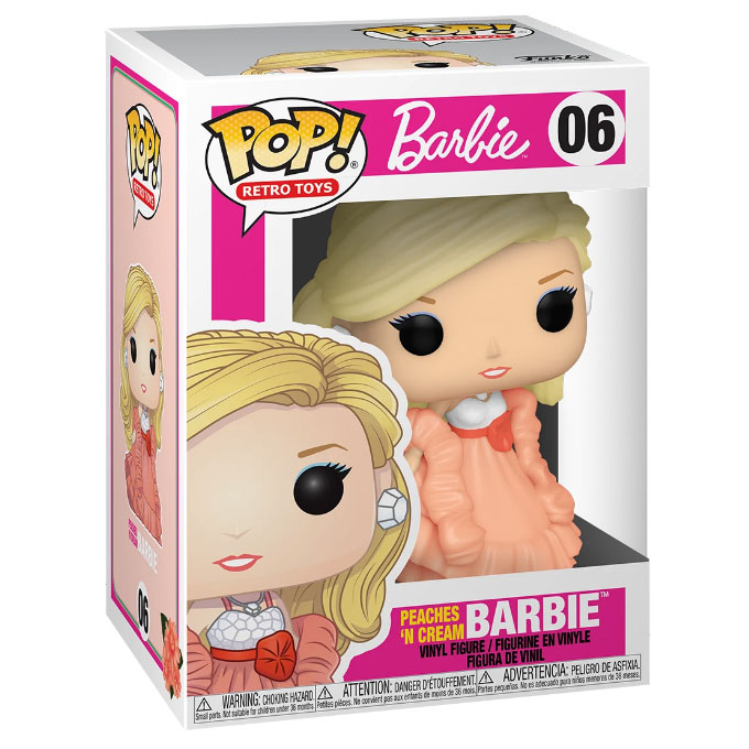 Funko POP! Barbie Vinyl Figure - PEACHES 'N CREAM BARBIE #06