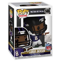 Funko POP! NFL Wave 7 Vinyl Figure - LAMAR JACKSON (Baltimore Ravens) #146