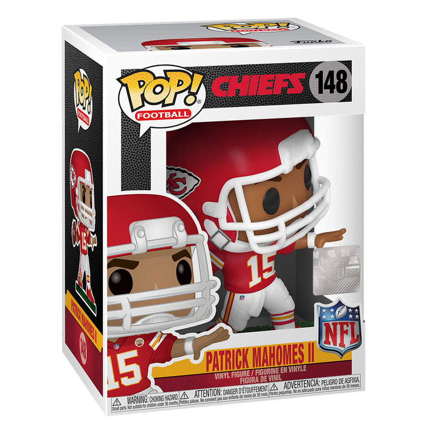 Funko POP! NFL Wave 7 Vinyl Figure - PATRICK MAHOMES II (Kansas City Chiefs) #148