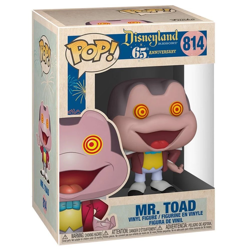 Funko POP! Disneyland 65th Anniversary Vinyl Figure - MR. TOAD #814