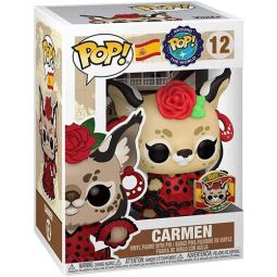 Funko POP! Around the World Vinyl Figure with Pin - CARMEN (Spain) #12