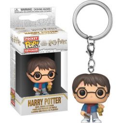 Funko Pocket POP! Harry Potter Keychain - HARRY POTTER (Holiday)(1.5 inch)