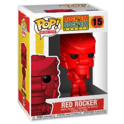 Funko POP! Mattel Vinyl Figure - Rock 'Em Sock 'Em Robots - RED ROCKER #15