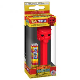 Funko POP! PEZ Dispenser - Retro Toys - RED ROBOT (Rock 'Em Sock 'Em Robots)