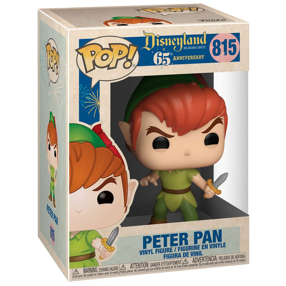 Funko POP! Disneyland 65th Anniversary Vinyl Figure - PETER PAN #815