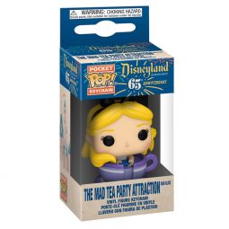 Funko Pocket POP! Keychain Disneyland 65th Anniversary S2 - MAD TEA PARTY ATTRACTION w/ Alice