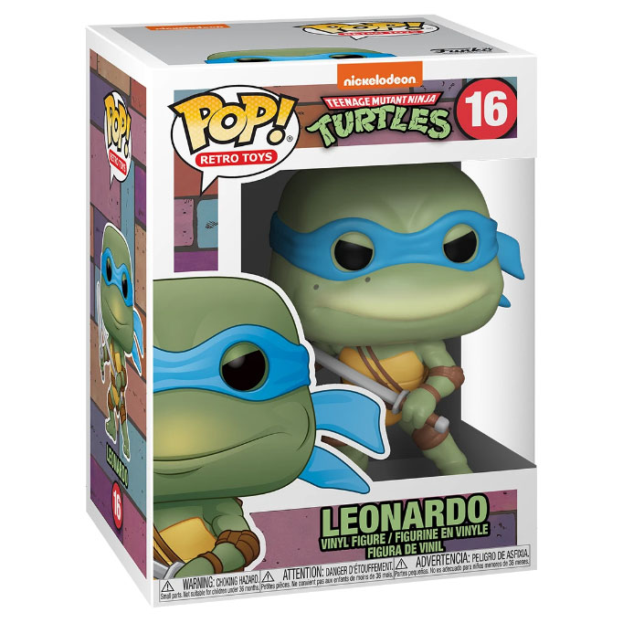 Funko POP! Teenage Mutant Ninja Turtles (TMNT) S3 Vinyl Figure - LEONARDO #16