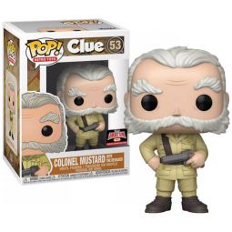 Funko POP! Retro Toys Clue Vinyl Figure - COLONEL MUSTARD WITH THE REVOLVER #53 *Exclusive* Funko POP! Retro Toys Clue Vinyl Figure - COLONEL MUSTARD WITH THE REVOLVER #53 *Exclusive*