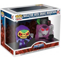 Funko POP! Town - Masters of the Universe Vinyl Figure Set - SKELETOR WITH SNAKE MOUNTAIN #23
