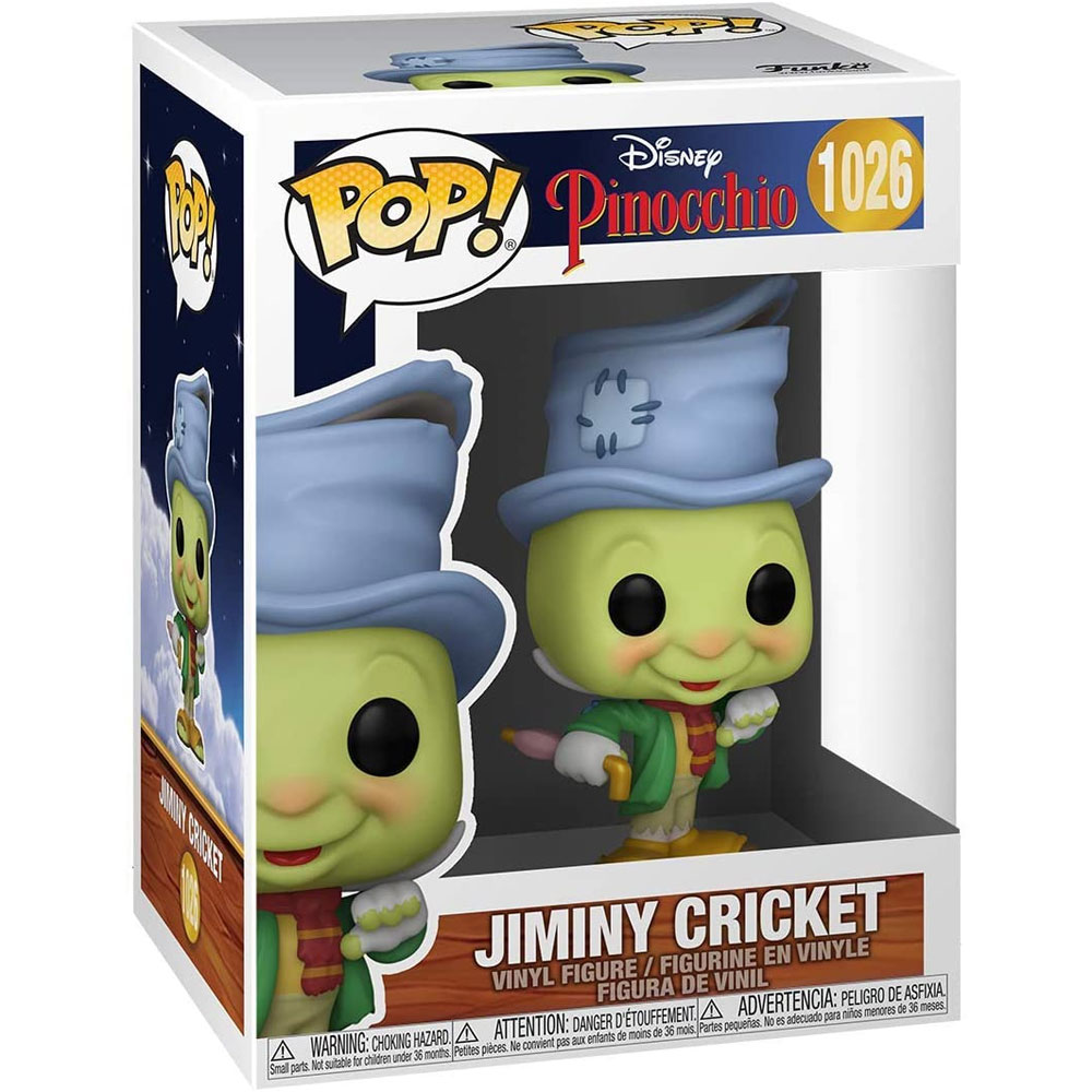Funko POP! Disney - Pinocchio Vinyl Figure - JIMINY CRICKET #1026