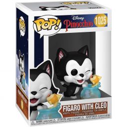 Funko POP! Disney - Pinocchio Vinyl Figure - FIGARO WITH CLEO #1025