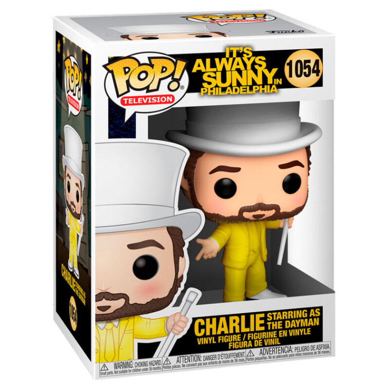 Funko POP! TV - It's Always Sunny in Philadelphia Vinyl Figure - CHARLIE as Dayman #1054