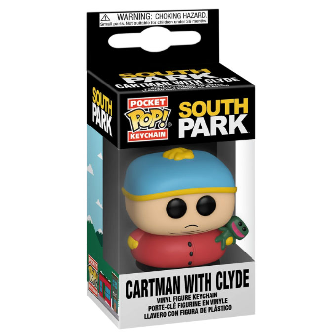 Funko Pocket POP! Keychain Figure - South Park S2 - CARTMAN w/ Clyde