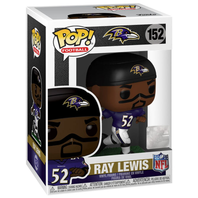 Funko POP! NFL Legends S3 Vinyl Figure - RAY LEWIS (Baltimore Ravens) #152