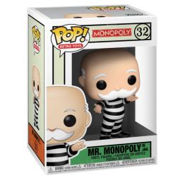 Funko POP! Hasbro Vinyl Figure - MR. MONOPOLY in Jail #32 (Uncle Pennybags)