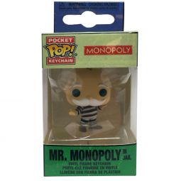 Funko Pocket POP! Keychain Figure - Retro Toys - MR. MONOPOLY in Jail (Uncle Pennybags)