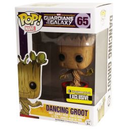 Funko POP! Guardians of the Galaxy - Vinyl Bobble - DANCING GROOT (Red Pot) #65 *Exclusive* Funko POP! Guardians of the Galaxy - Vinyl Bobble - DANCING GROOT (Red Pot) #65 *Exclusive*