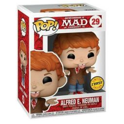 Funko POP! Television - MAD TV Vinyl Figure - ALFRED E. NEUMAN (Tongue Out) #29 *CHASE*