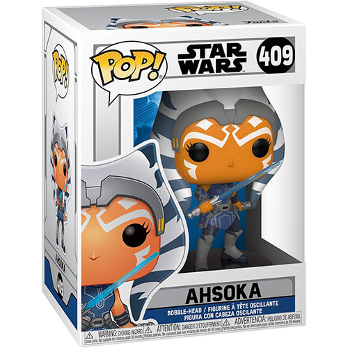 Funko POP! Star Wars Clone Wars Vinyl Bobble Figure - AHSOKA #409