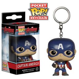 Funko Pocket POP! Keychain - Avengers Age of Ultron - CAPTAIN AMERICA (1.5 in)