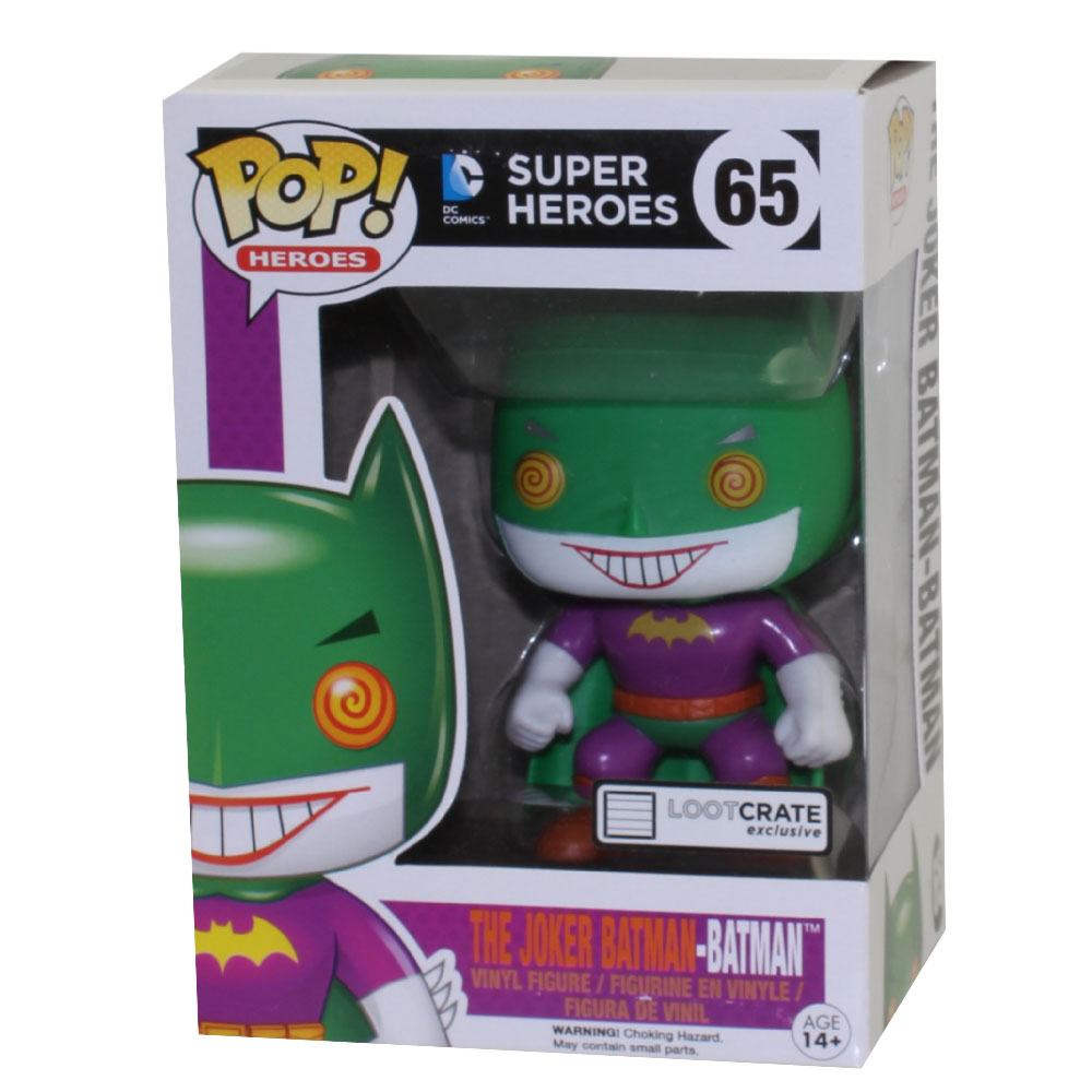 Funko POP! Heroes - Vinyl Figure - THE JOKER BATMAN-BATMAN #65 (Exclusive)