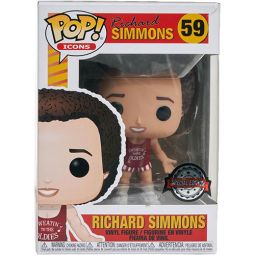 Funko POP! Icons Vinyl Figure - RICHARD SIMMONS #59 *Exclusive*