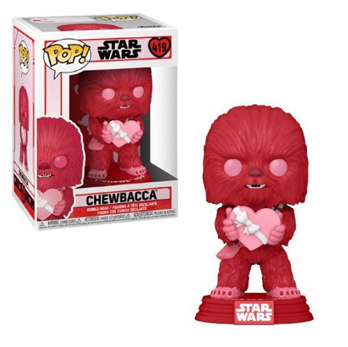 Funko POP! Star Wars Valentine's Day Vinyl Bobble Figure - CHEWBACCA #419