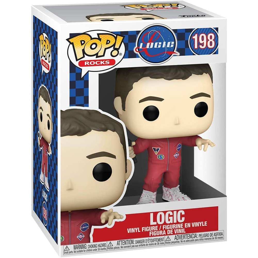 Funko POP! Rocks Vinyl Figure - LOGIC #198