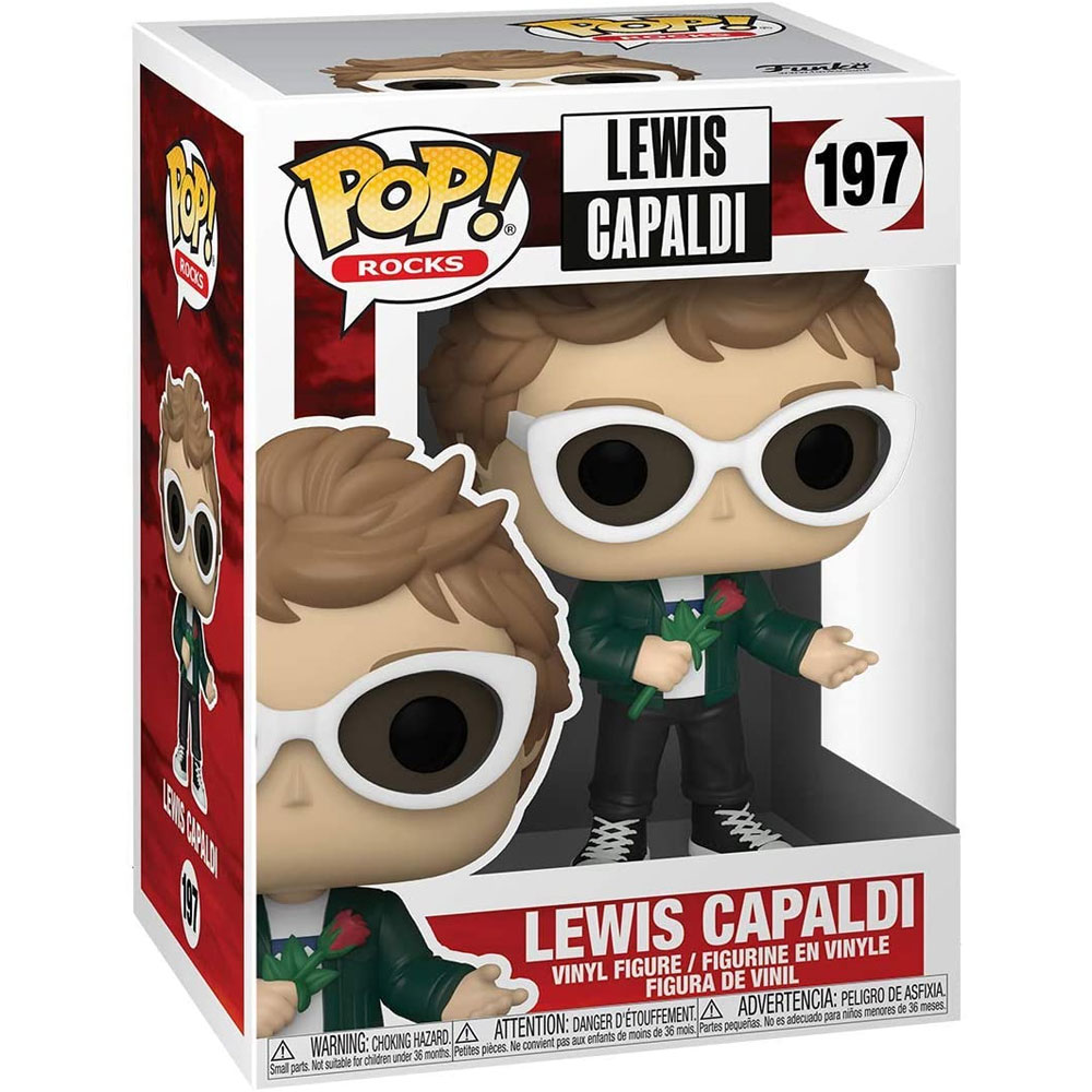 Funko POP! Rocks Vinyl Figure - LEWIS CAPALDI #197