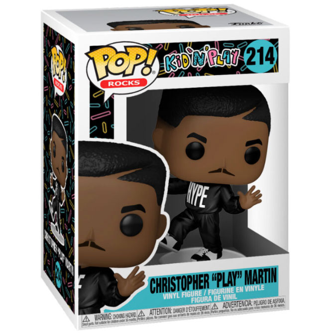 Funko POP! Rocks - Kid 'N Play Vinyl Figure - CHRISTOPHER 'PLAY' MARTIN #214