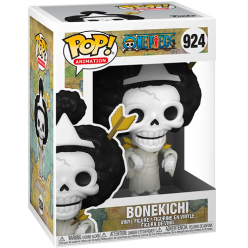 Funko POP! Animation - One Piece S4 Vinyl Figure - BONEKICHI (Brook) #924