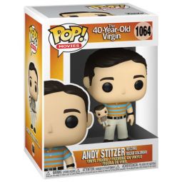 Funko POP! Movies - 40 Year Old Virgin Vinyl Figure - ANDY Holding Oscar #1064 Funko POP! Movies - 40 Year Old Virgin Vinyl Figure - ANDY Holding Oscar #1064