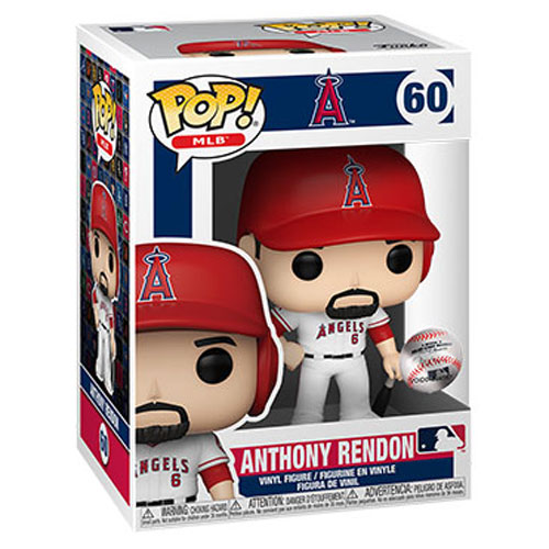 Funko POP! MLB Wave 6 Vinyl Figure - ANTHONY RENDON (Los Angeles Angels) #60