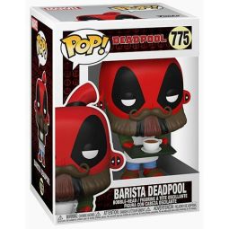 Funko POP! Marvel Deadpool Vinyl Bobble Figure - BARISTA DEADPOOL #775