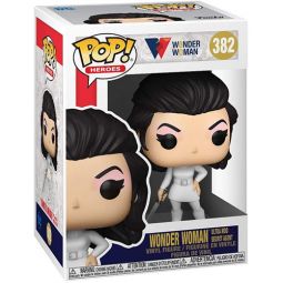 Funko POP! Heroes Wonder Woman 80 Years Vinyl Figure - WONDER WOMAN (Ultra Mod Secret Agent) #382