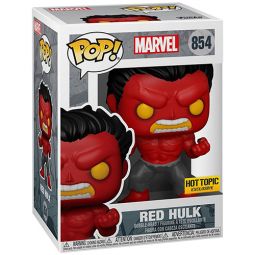 Funko POP! Marvel Vinyl Bobble Figure - RED HULK #854 *Exclusive*