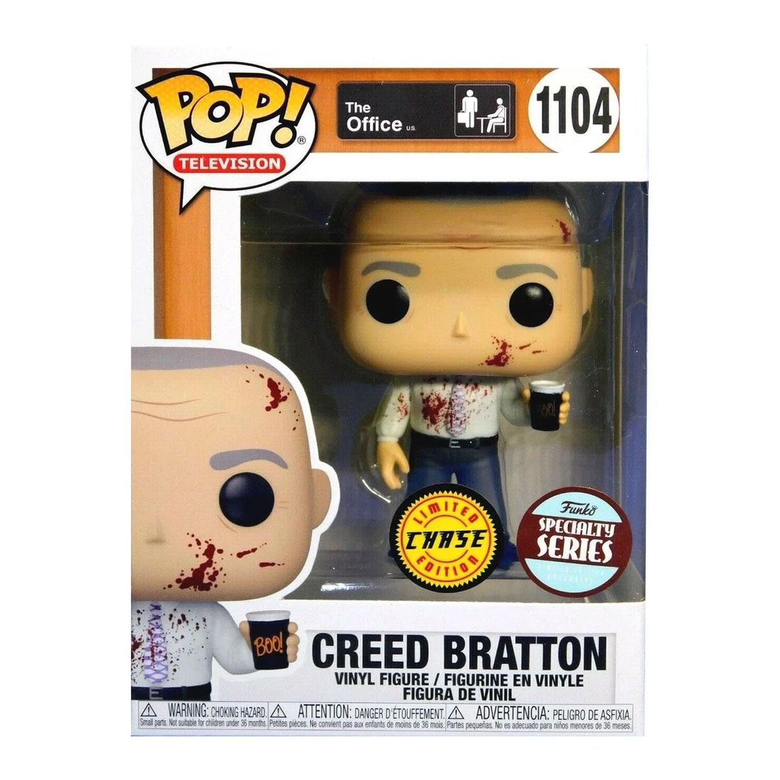 Collectibles The Office Creed Bratton Bloody Chase Specialty Series