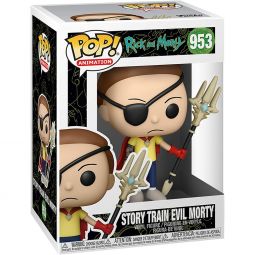 Funko POP! Animation - Rick and Morty S9 Vinyl Figure - STORY TRAIN EVIL MORTY #953 (Ships TBD) Funko POP! Animation - Rick and Morty S9 Vinyl Figure - STORY TRAIN EVIL MORTY #953 (Ships TBD)