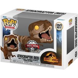 Funko POP! Movies - Jurassic World Dominion Vinyl Figure - ATROCIRAPTOR (Red) #1217 *Exclusive* Funko POP! Movies - Jurassic World Dominion Vinyl Figure - ATROCIRAPTOR (Red) #1217 *Exclusive*