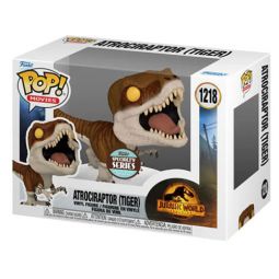 Funko POP! Movies - Jurassic World Dominion Vinyl Figure - ATROCIRAPTOR (Tiger) #1218 Funko POP! Movies - Jurassic World Dominion Vinyl Figure - ATROCIRAPTOR (Tiger) #1218