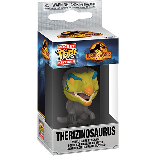Funko Pocket POP! Keychain - Jurassic World Dominion - THERIZINOSAURUS