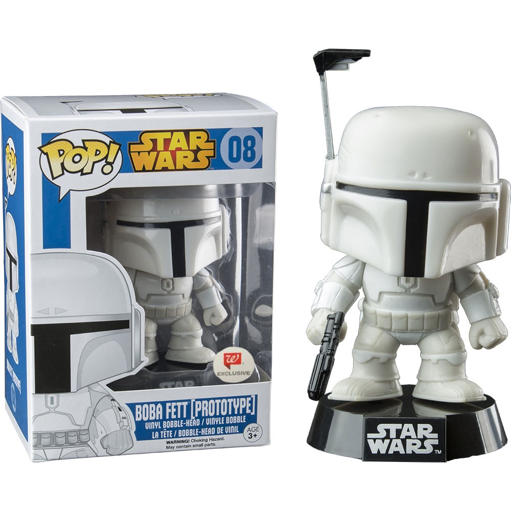 Funko POP! Star Wars Vinyl Bobble-Head - BOBA FETT (Prototype) #08 *Walgreen's Exclusive*