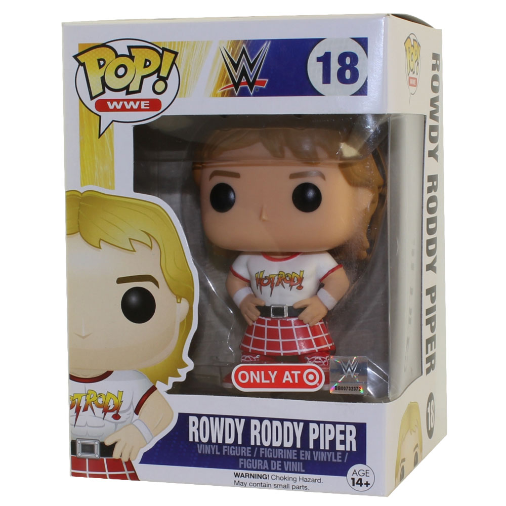 Funko POP! WWE - Vinyl Figure - ROWDY RODDY PIPER *Exclusive*